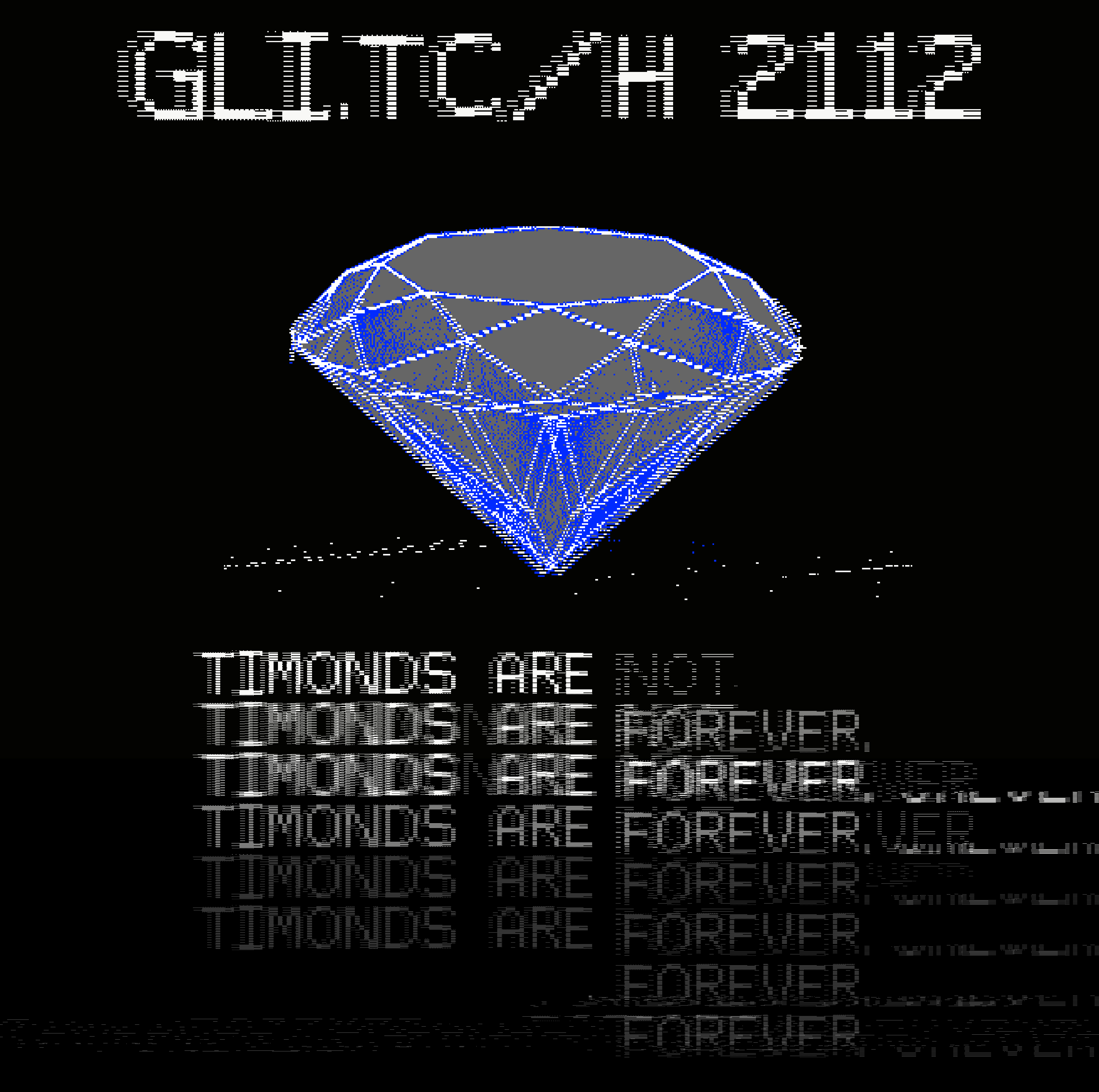 T-shirt design for GLI.TC/H :: please vote here :: http://votee.vincentbruijn.nl/ :: Timonds are [not] forever
