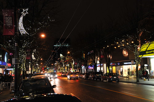 Robson St at Vancouver