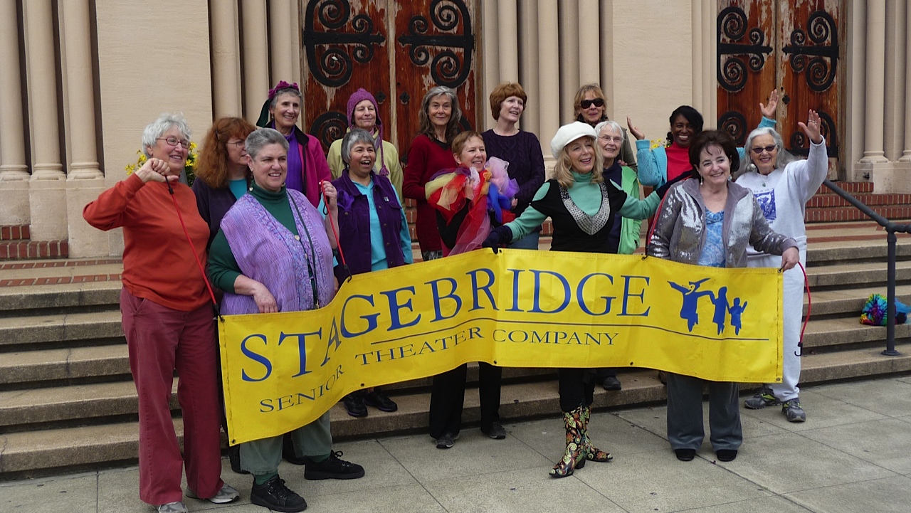 Stagebridge senior dance group performs with Dance Anywhere