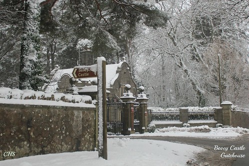 Bovey Castle Gatehouse -   Dartmoor - 23rd January 2013 by Stocker Images
