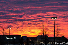Sunrise over Walmart