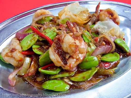 sen lee heong restaurant, sambal petai with prawns R0021200 copy