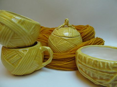 The ceramic yarn collection: Sunshine Yellow