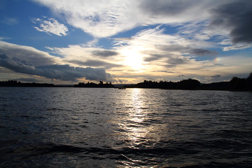 Sunset at Lake of Menteith