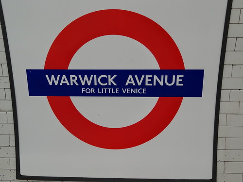 Warwick Avenue roundel for Little Venice