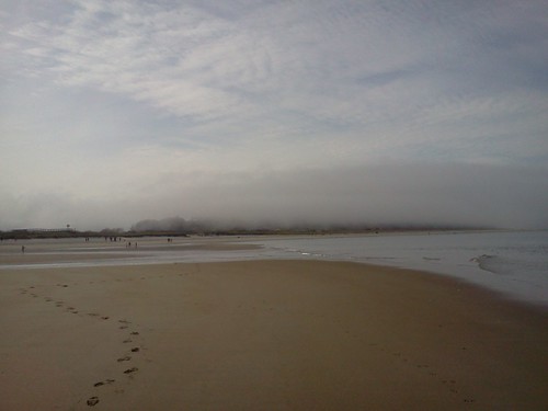 Sat. 10/27/12 Crane Beach fog by Ipswich mom