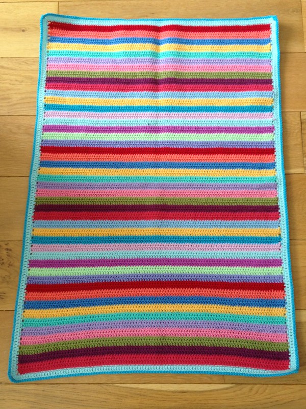 Mr Bean's blanket! Finished!!