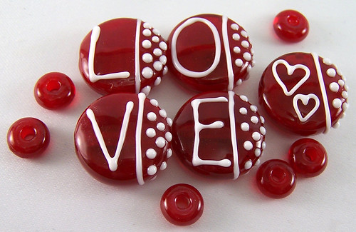 L.O.V.E. Valentine Bead Set