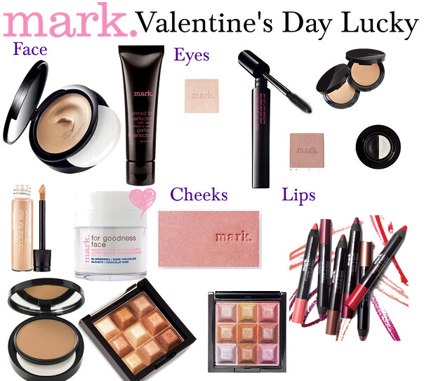Living After Midnite: mark. Makeup Monday: Valentine's Day Lucky