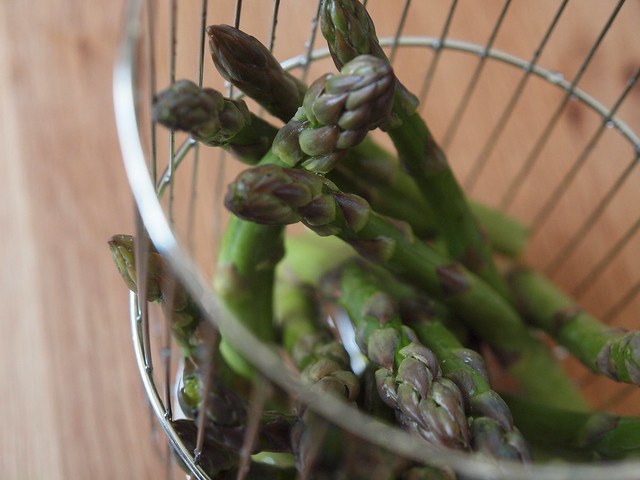 asparagus for the steamer