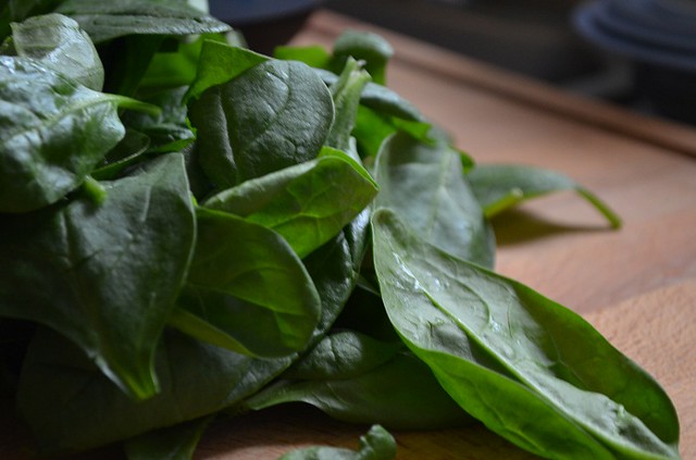 Prep to Chop the Spinach