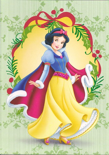 Snow White Christmas Card