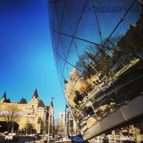 Ottawa's giant mirror-ball