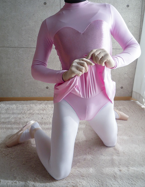 Pink Leotard White Tights And Pointe Shoes Flickr Photo Sharing 7956
