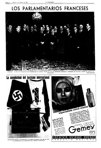 La Vanguardia, 6 de febrero de 1937, foto: Agustí Centelles i Ossó, todos los derechos reservados. by Octavi Centelles