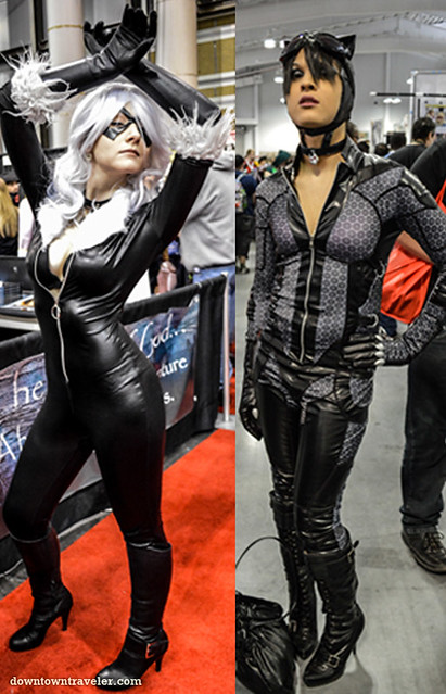 Bodysuit divas at NY Comic Con