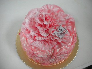 生日蛋糕 康乃馨