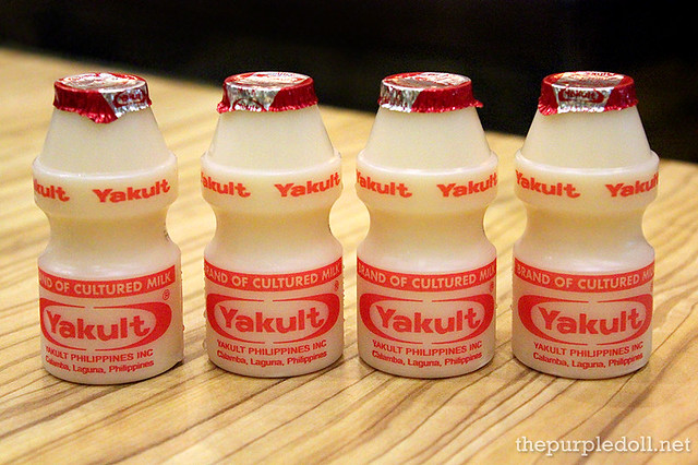 Complimentary Yakult