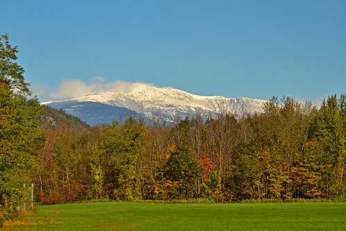 Mount Washington Snow in Autumn by KAM918