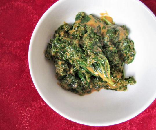 Coconut Curried Kale
