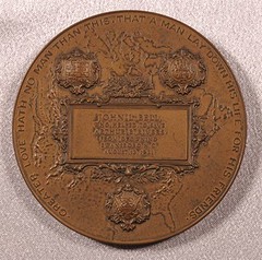 Carnegie Hero medal - Bell reverse