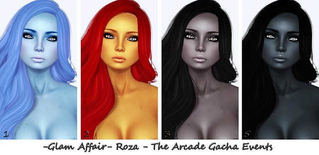 -Glam Affair-  Roza - The Arcade Gacha Events 1-4