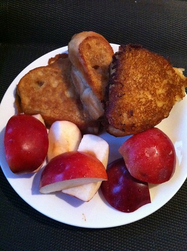 Yesterday's challah, today's French toast
