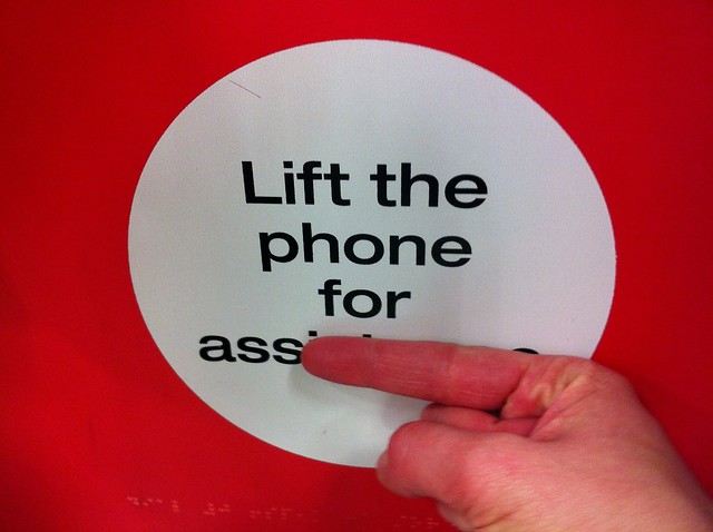 Lift the phone for ass