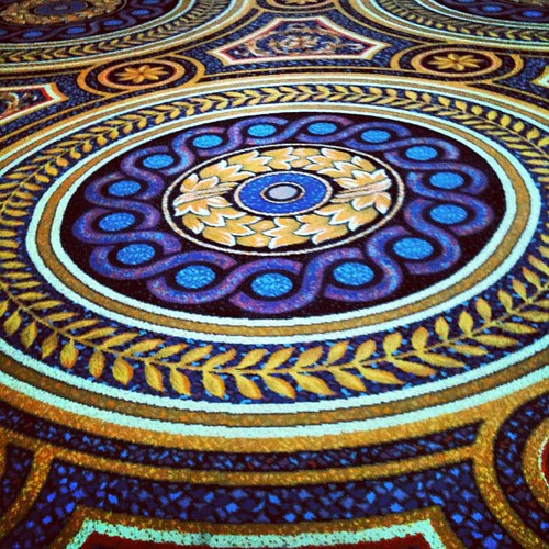 Trippy #casino carpet.