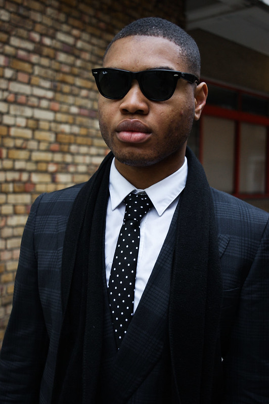 Street style - Thomas, London Collections: Men