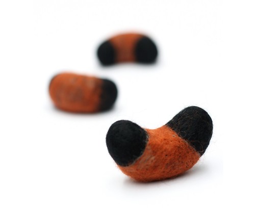 Needle Felted Woolly Worms