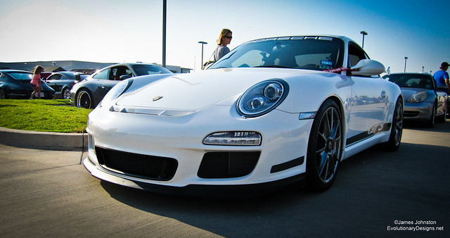 Porsche 911 GT3 at Cars and Coffee Dallas show