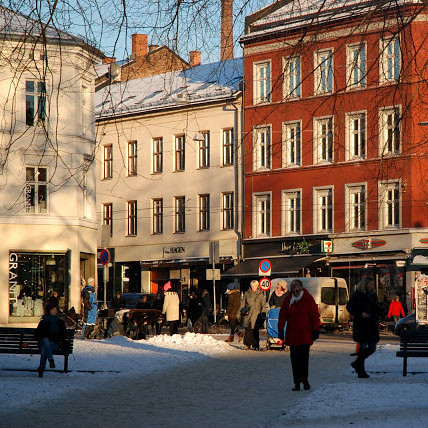 window shopping in Oslo