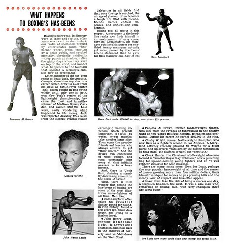 What Happens to Boxing Has Beens - Jet Magazine, November 8, 1951 by vieilles_annonces
