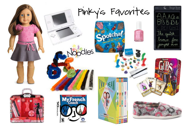 Pinky's favorites 2012