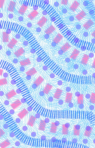Patterns in Blue by randubnick