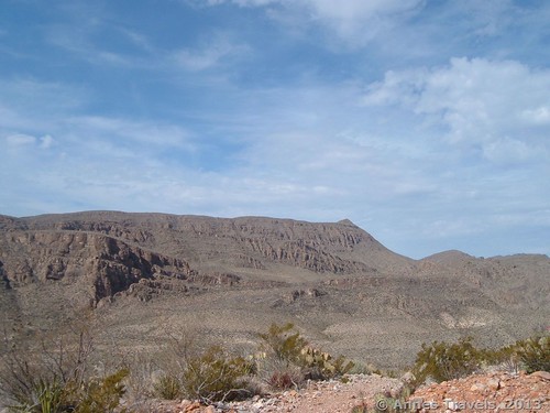 A view from an early section of the Marufo Vega Trail, Big Bend National Park, Texas