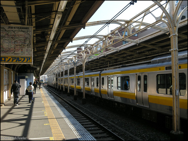 Asakusabashi Station Platform