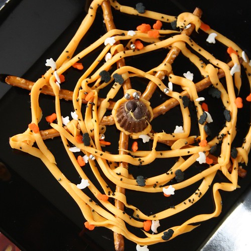 Halloween Spider Web Snacks