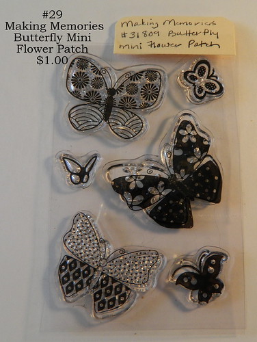 #29 Making Memories Butterfly Mini Flower Patch $1.00