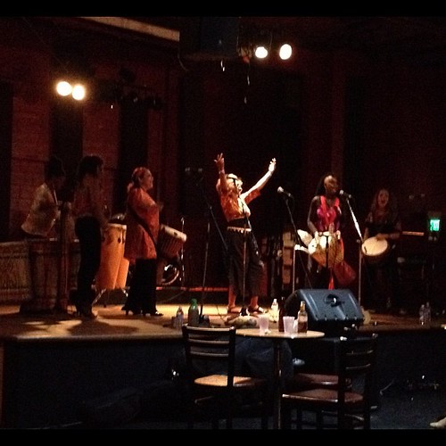 7 women, 7 drums. Adaawe hits the stage! #tenthmusefestival