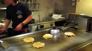 Okonomiyaki cook