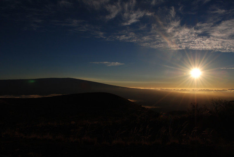 Sunset from Mauna Kea