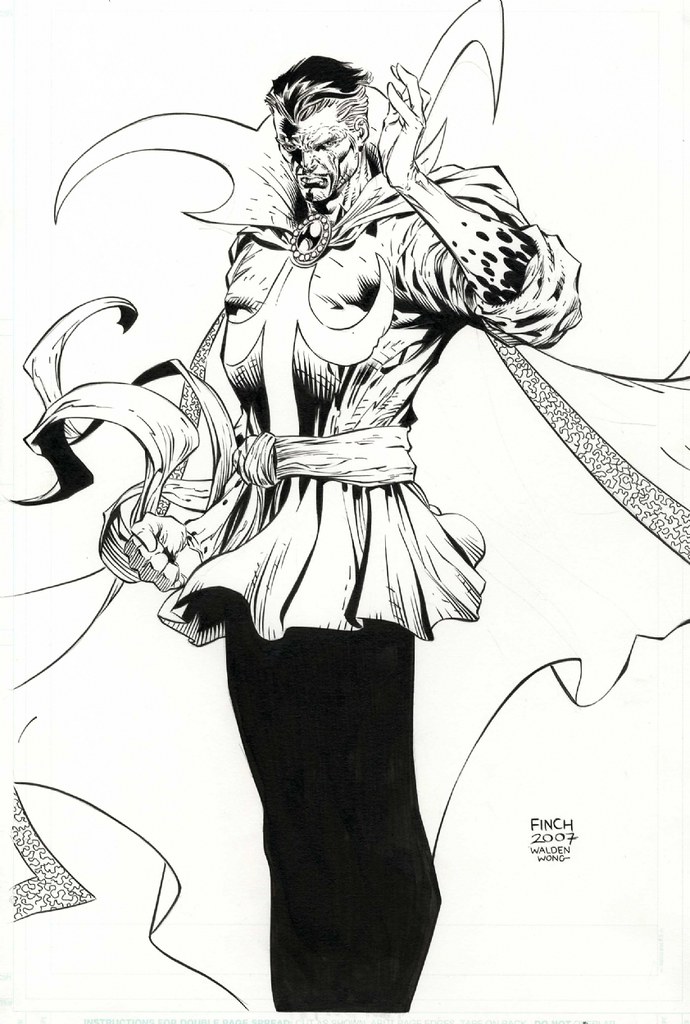 Doctor Strange by David Finch and Walden Wong 2007