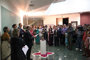 Palabras inaugurales del Embajador Jaime Nualart en la inauguración la muestra fotográfica “El fuego no muere"