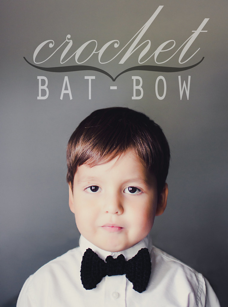 crochet: bat bow!