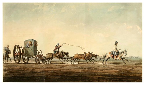 021-Viaje en coche de postas-Picturesque illustrations of Buenos Ayres and Monte Video..-1820- Emeric Essex Vidal