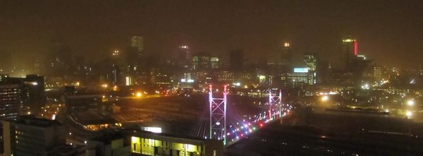 Mandela Bridge and Inner City at night 600x221