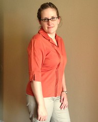 Pin-Tucked Shirt Refashion - After