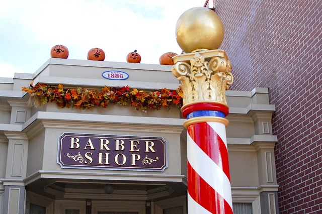 Magic Kingdom Barber Shop.